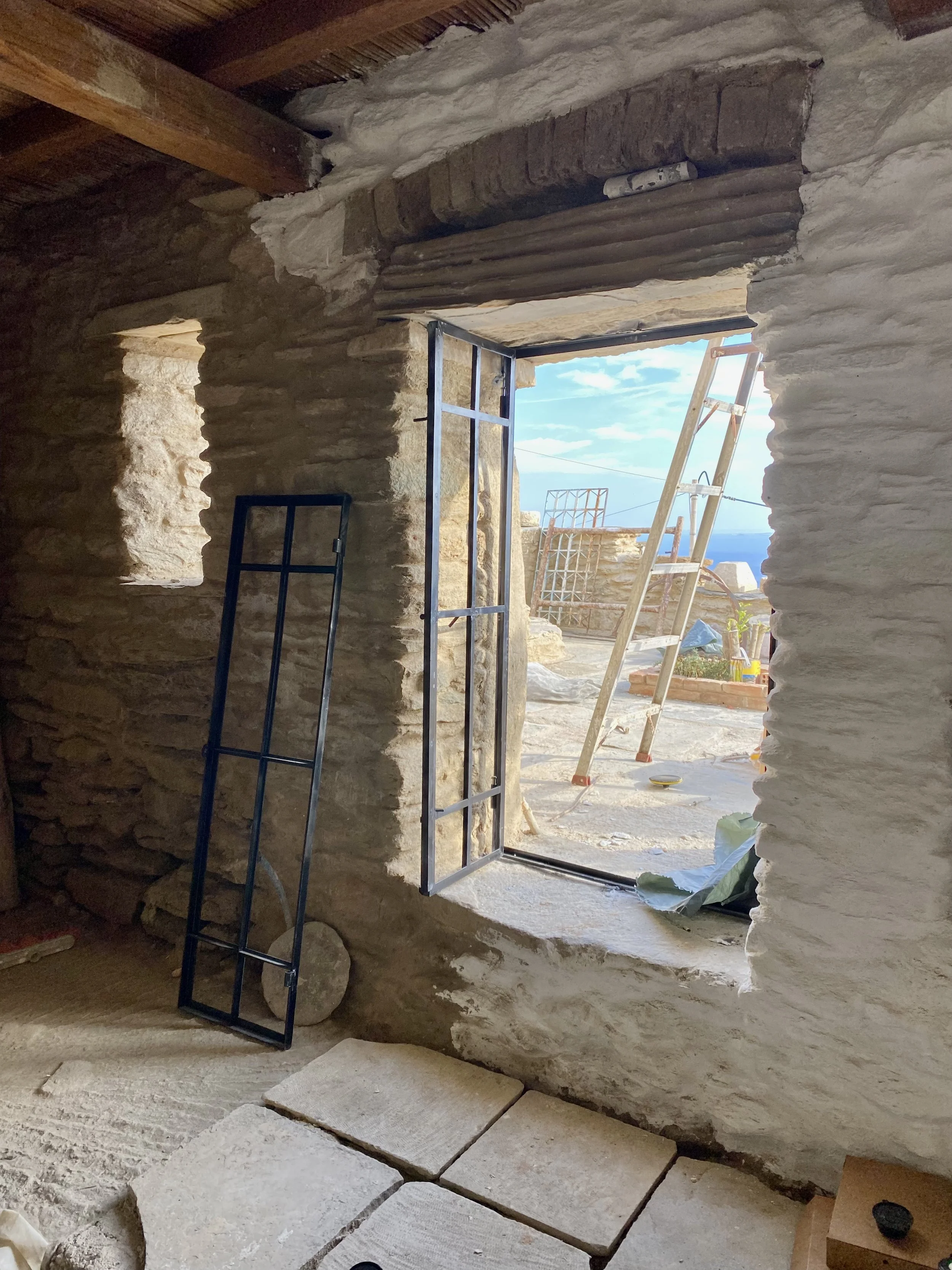 Installs new windows