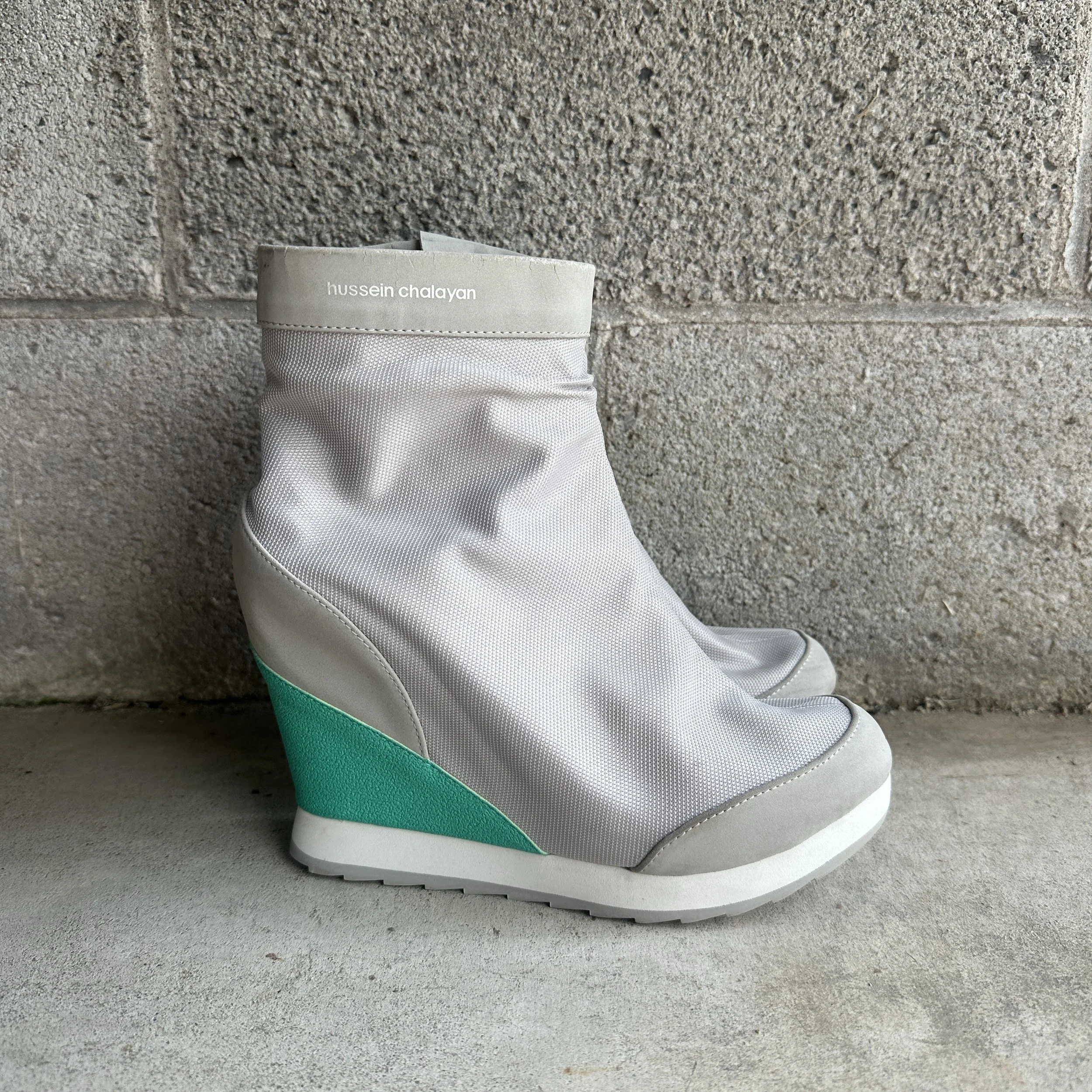 FW 2013 Hussein Chalayan x PUMA Hakkoda Zip wedge boots