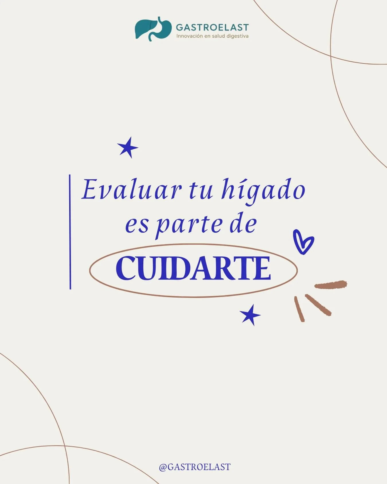Conocer tu h&iacute;gado es una forma de quererte, de cuidarte a tiempo y de vivir con m&aacute;s calma. 🤍

En Gastroelast queremos que evaluar tu salud se sienta tranquilo y acompa&ntilde;ado 🫂❤️&zwj;🩹 
No esperes a sentirte mal para consultar. 
