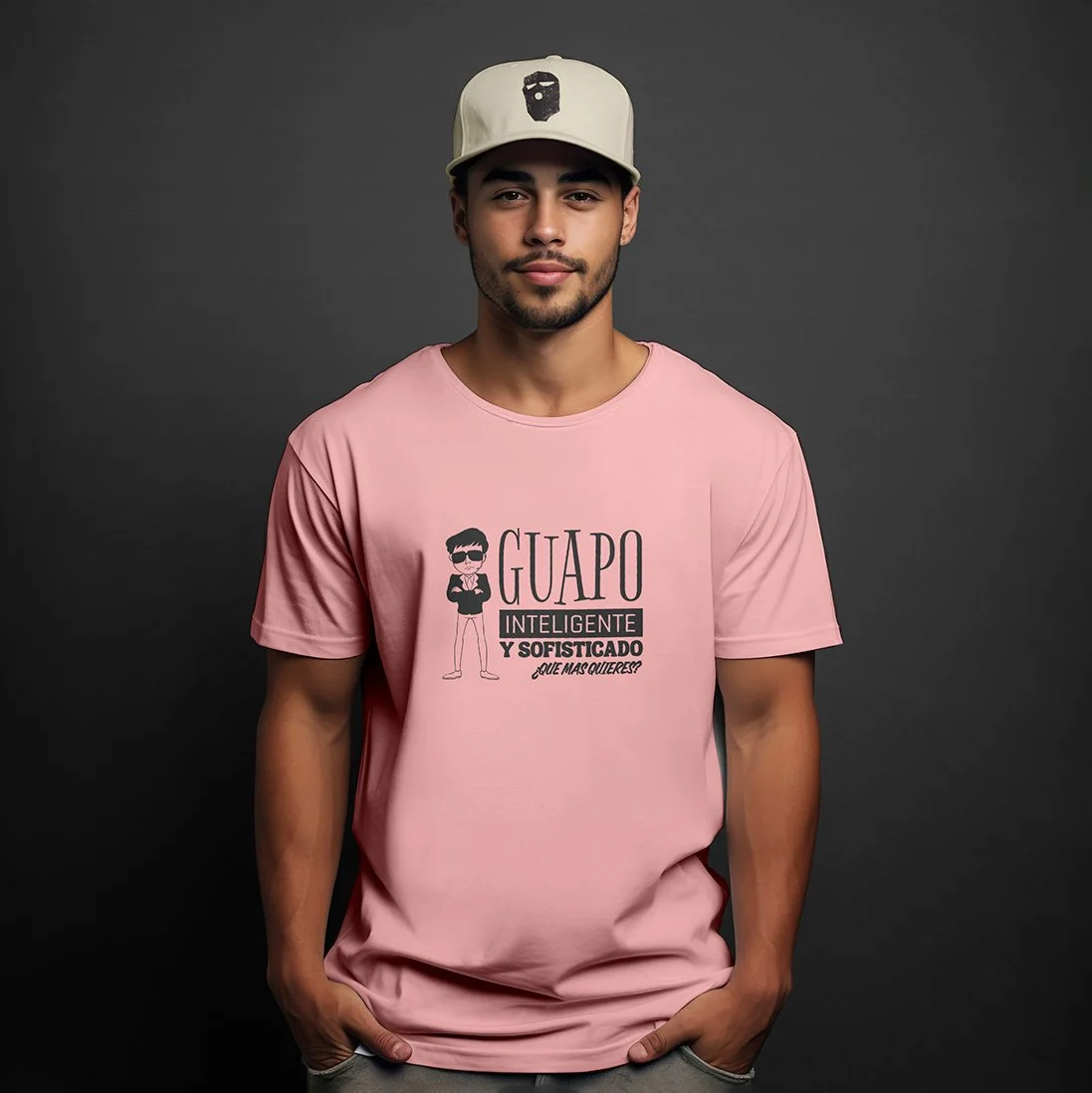Tshirt-El Guapo - Light Pink.jpg
