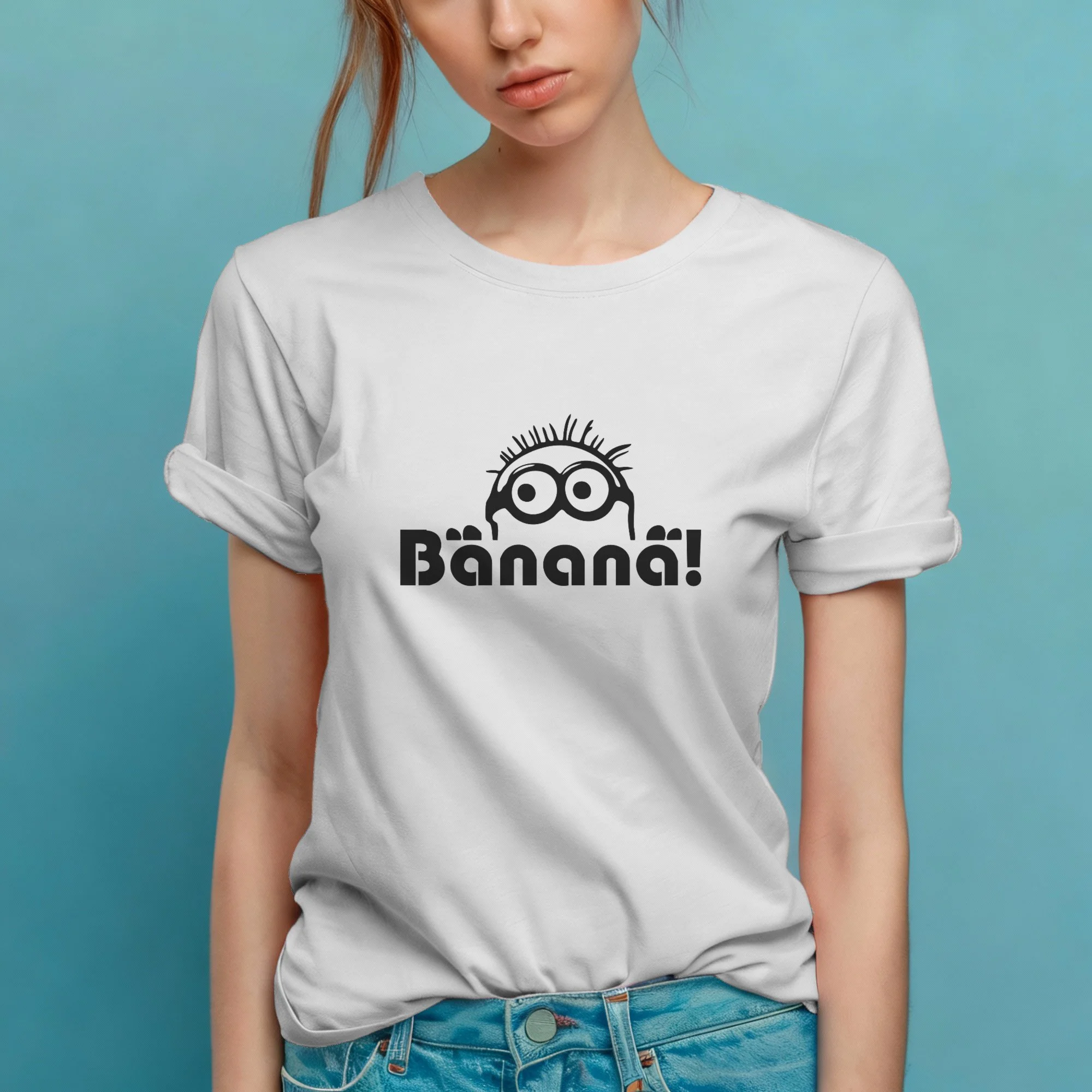 Women's Tshirt - Banana - White.jpeg