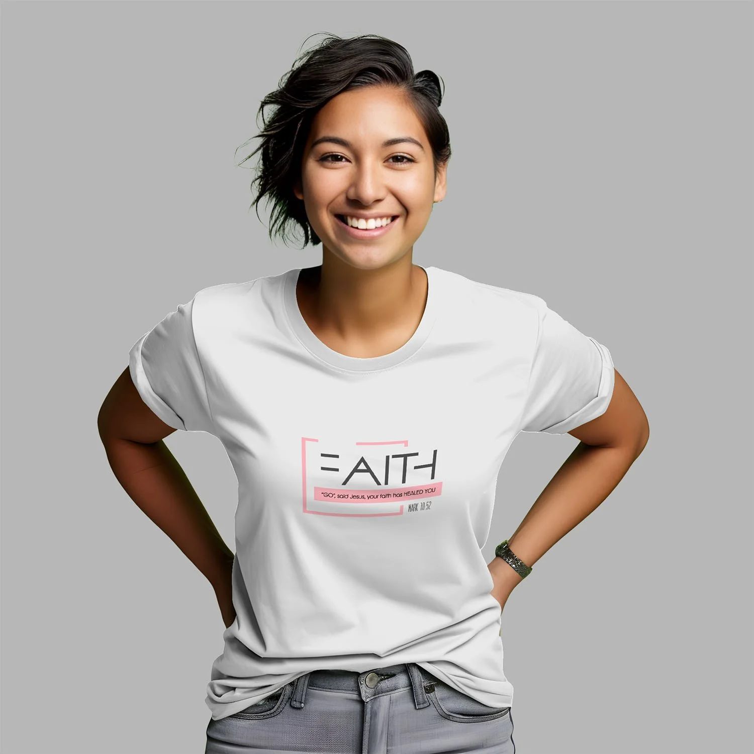 Womens T-Shirt - Faith - White.jpg