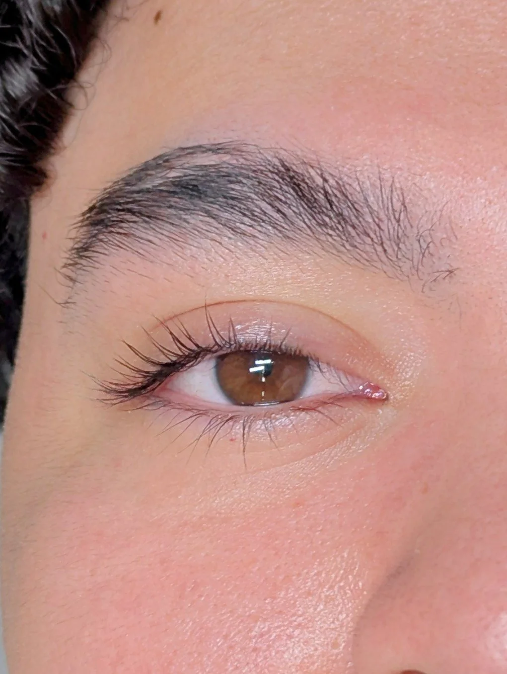 After Lash Lift and Tint