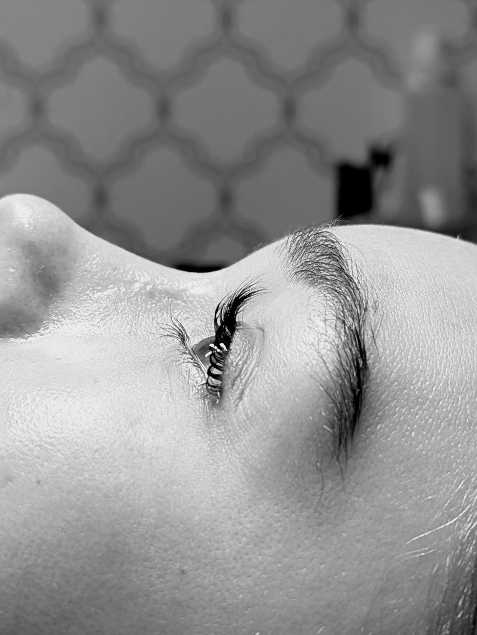 Side View: Lash Lift and Tint