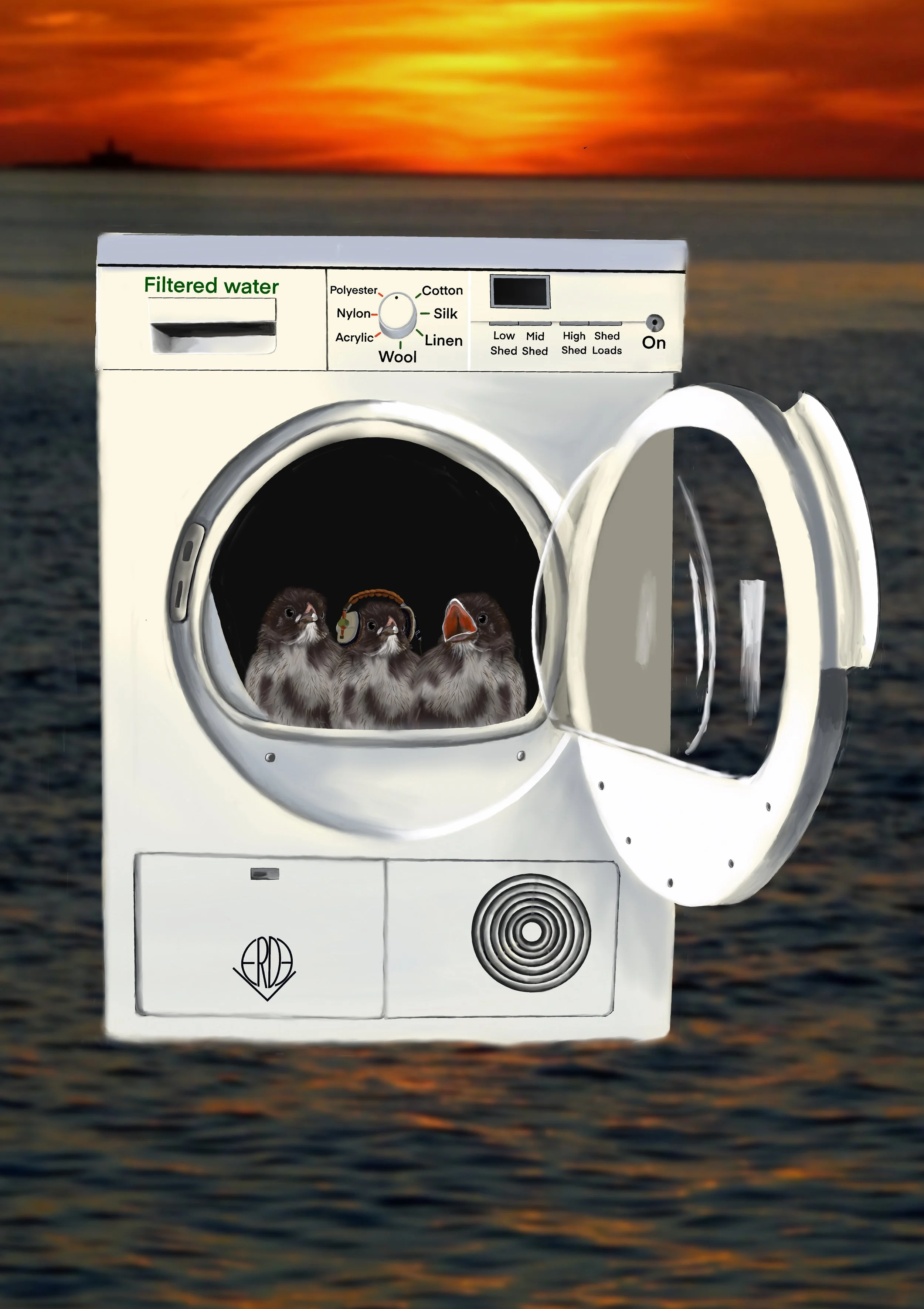 Tumble dryers produce Micro fibres