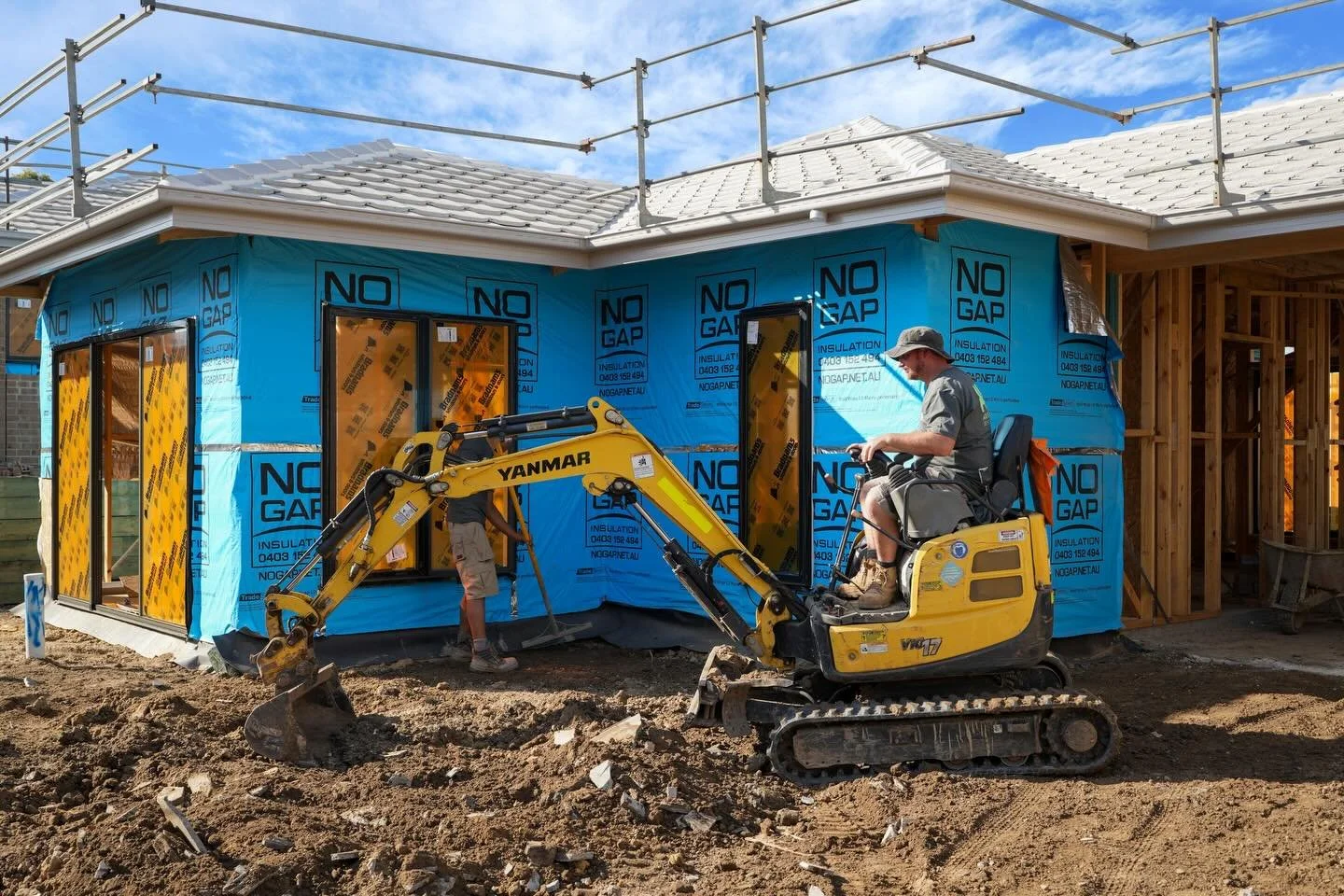 On site and getting it done right 💪🏽