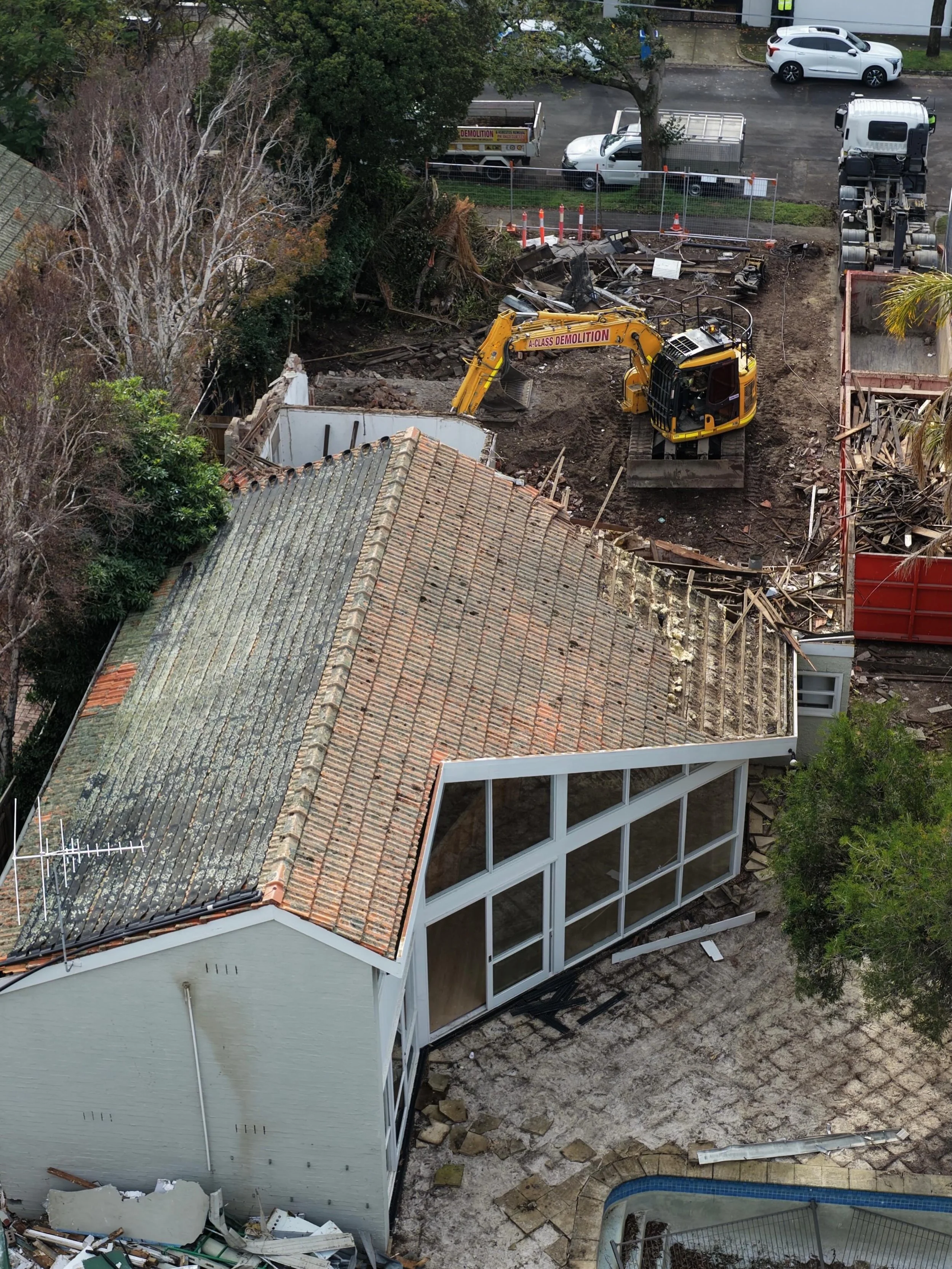 Stripping it back to the beginning so we can build something extraordinary in its place. The first step of the transformation is officially underway 🏗️⚒️ 

#BeforeTheBuild #SiteTransformation #BuiltFromVision #DemolitionToDreamHome