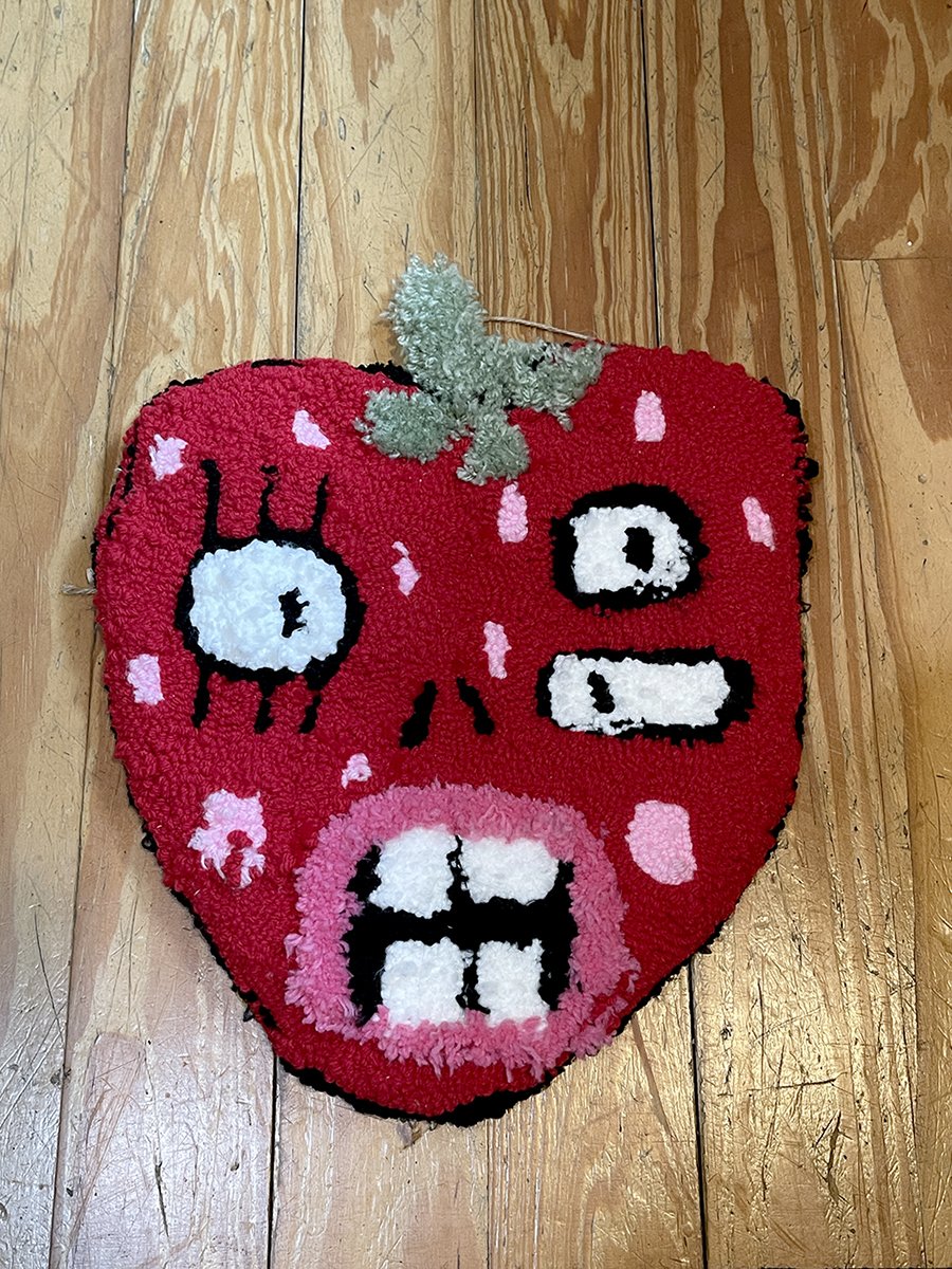 lana guerra strawberry rug, 2025, crude things, web 3.jpg