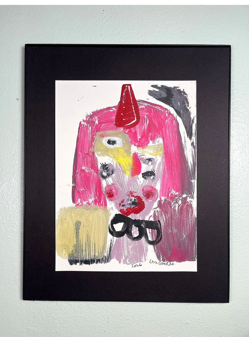 Abstract Clown Portrait Series