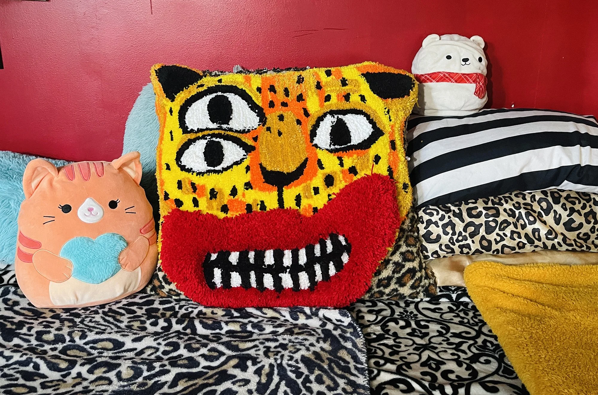 lana guerra. tuftedcat pillow 1, 2026, crude things ew.jpg
