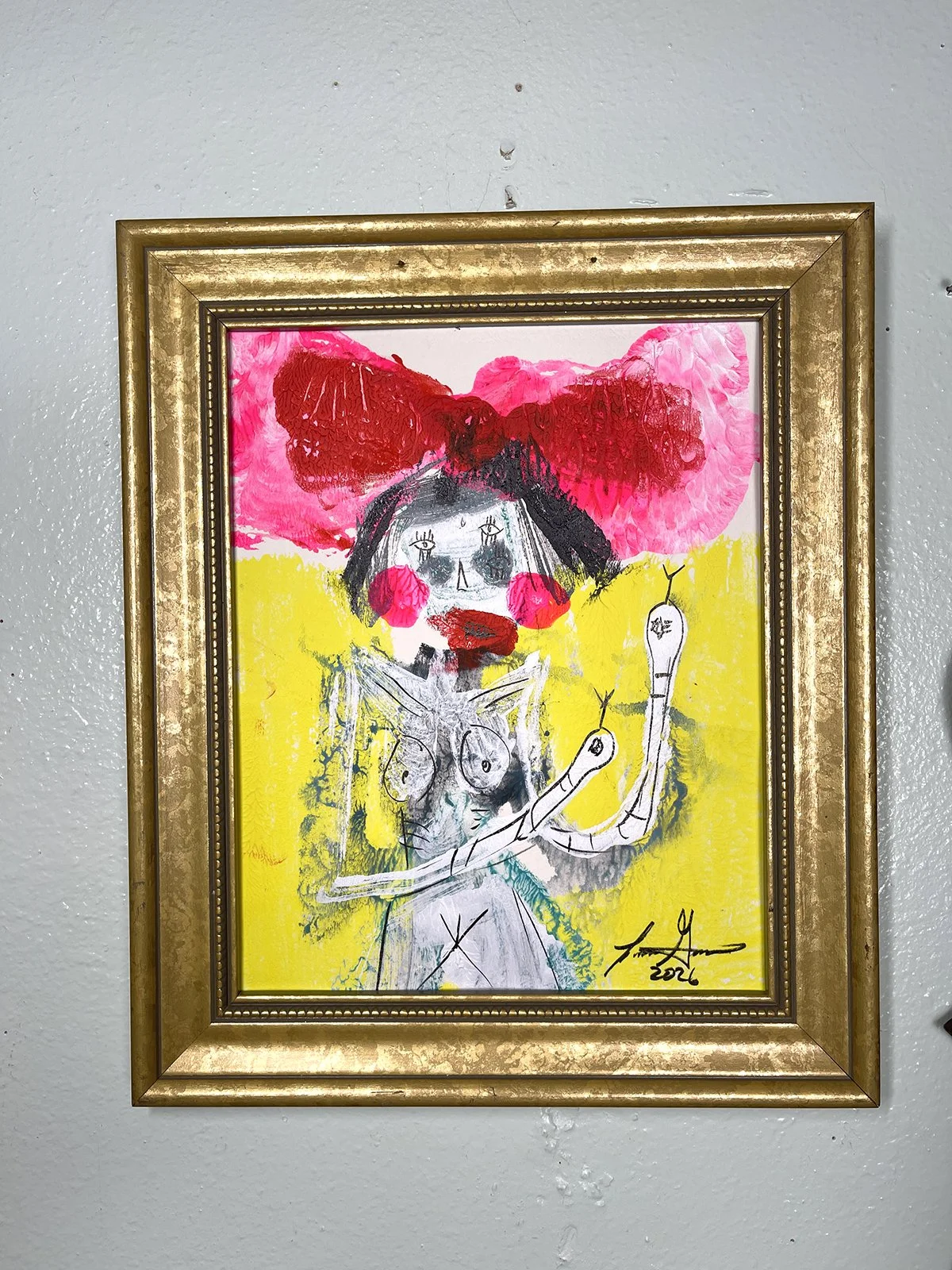 Abstract Portrait Painting Series