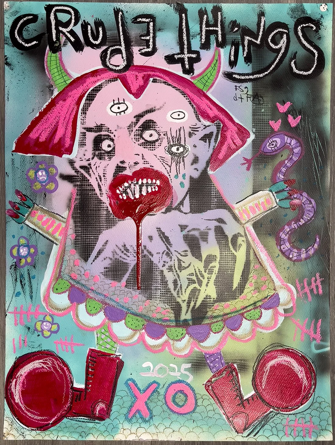 lana guerra. clown nosferatu 3. 2025. crude things, ew.jpg