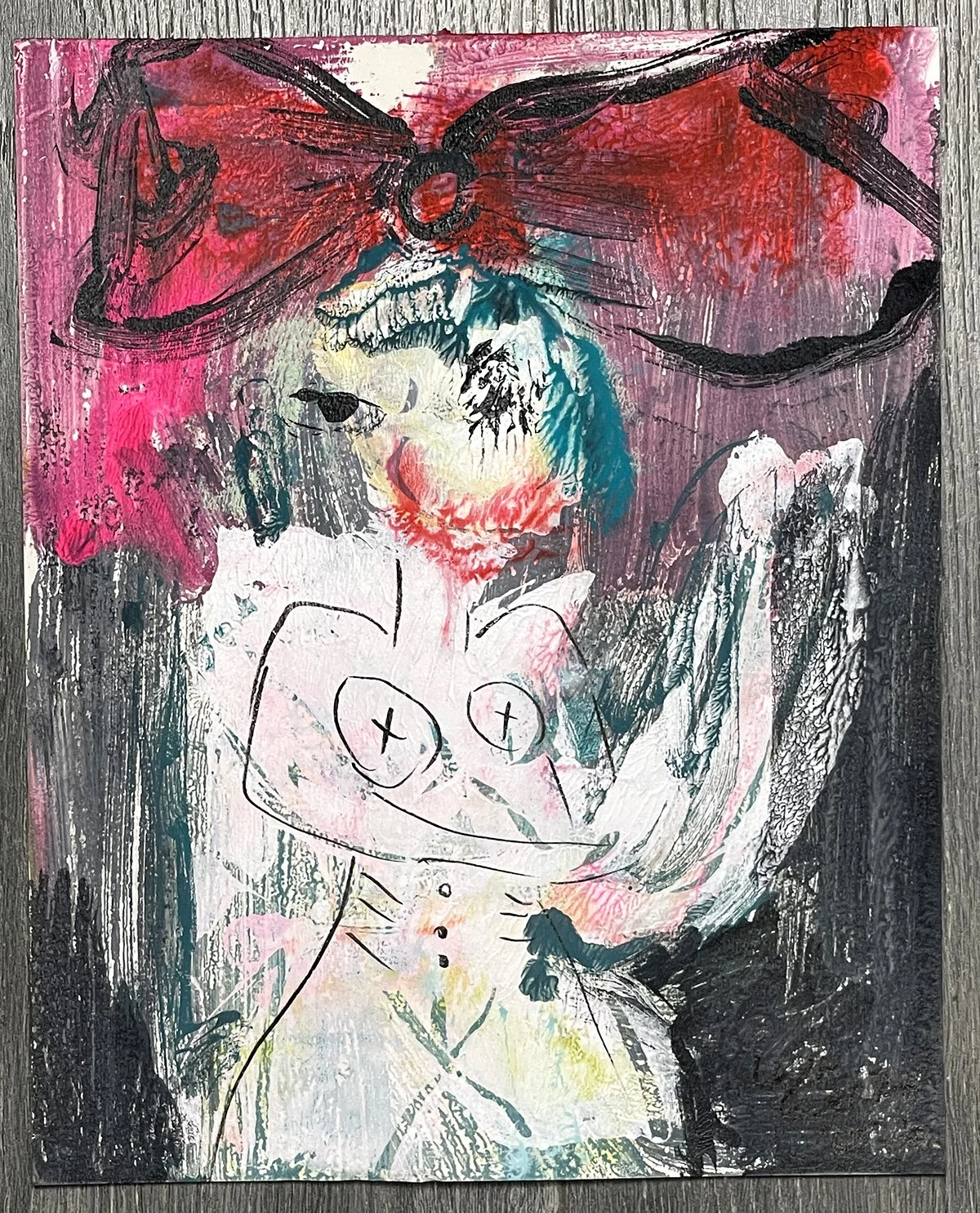 Abstract Portrait Painting Series
