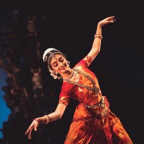 Bharatanatyam dancer