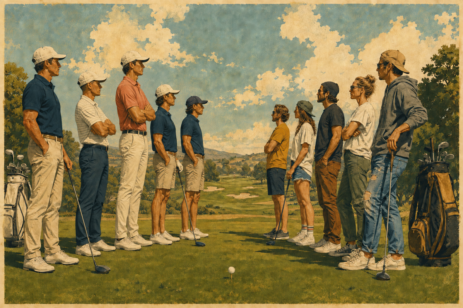 Your Golf Tour vs Internet Invitational: By the Numbers