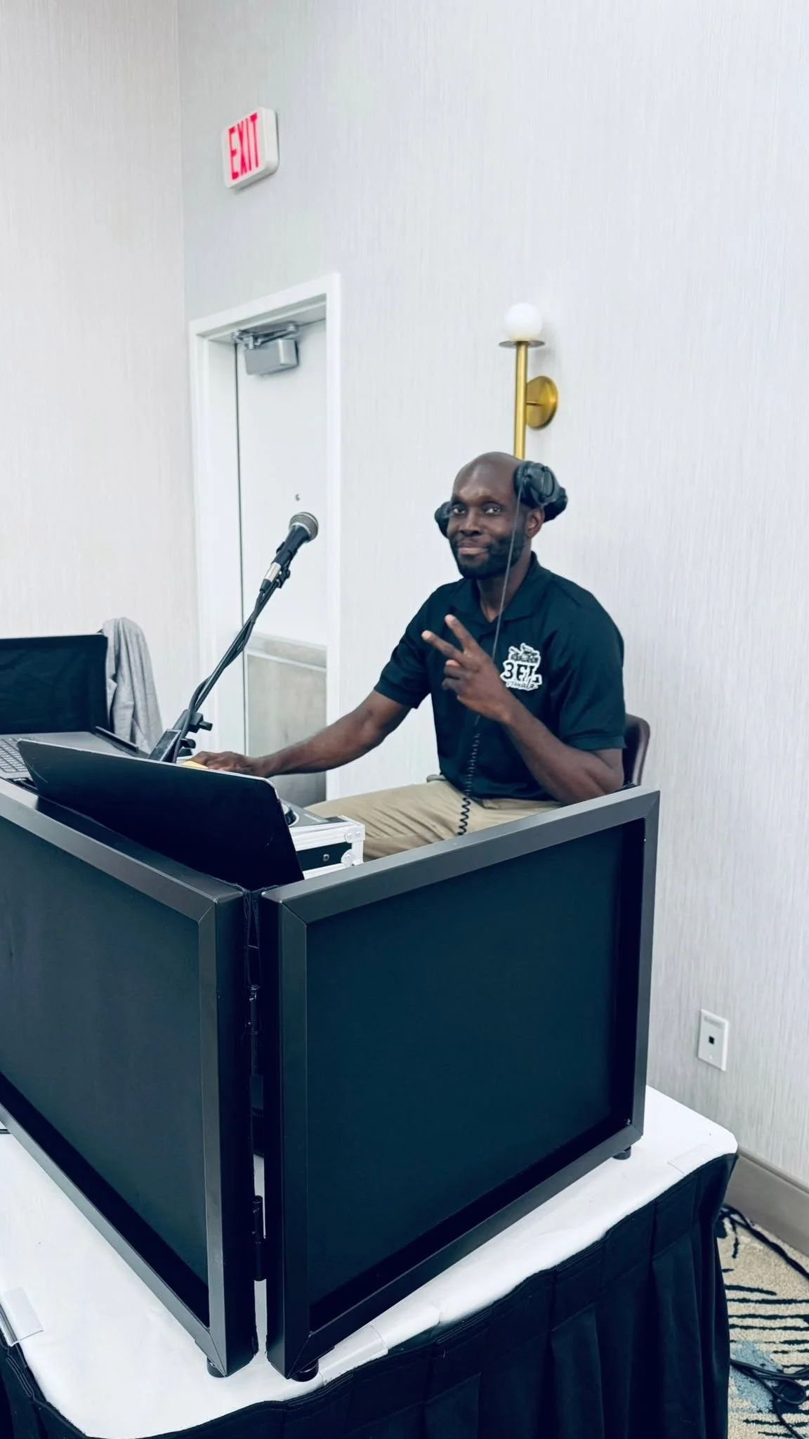 Engineering in Norfolk VA Sheraton for lock-in event and Karaoke night