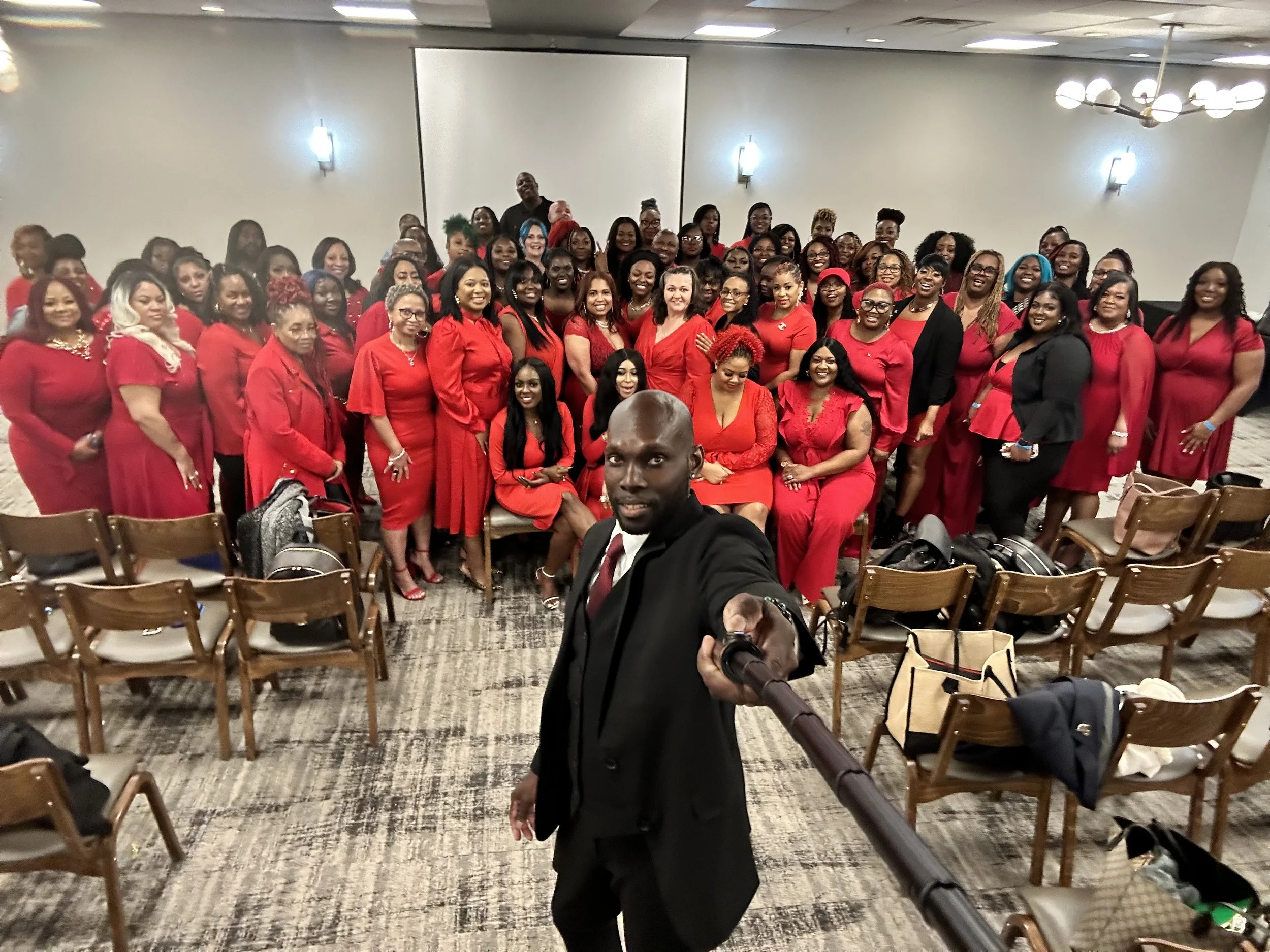 Nashville TN All red event Over 300 in attendance. 