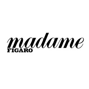 Logo of Madame Figaro magazine in black text on a white background.