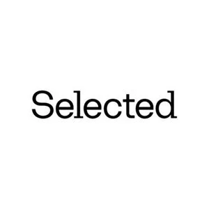 The word "Selected" in black text on a white background.