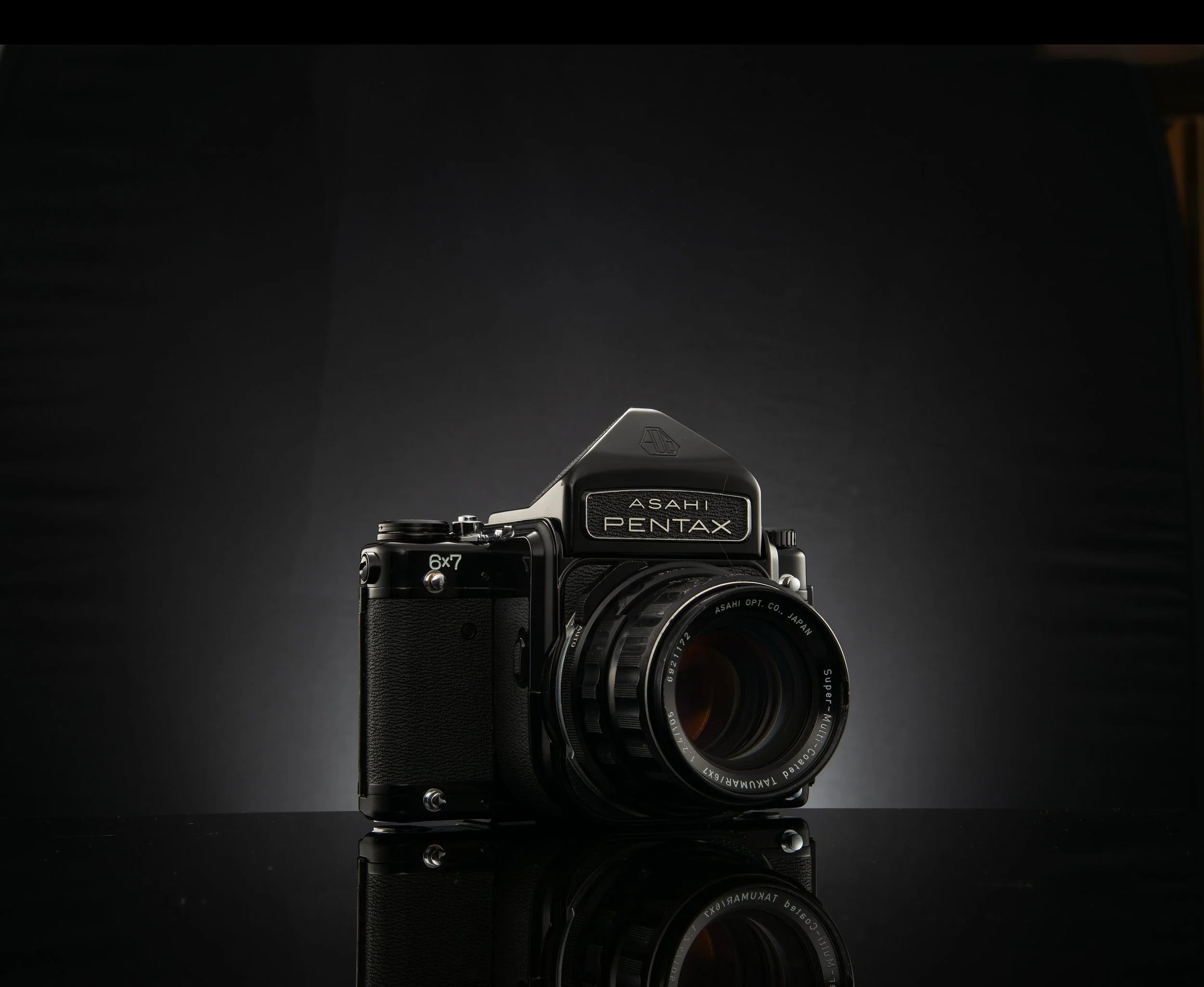 Asahi Pentax 6x7 MLU ELF 105mm f2.4
