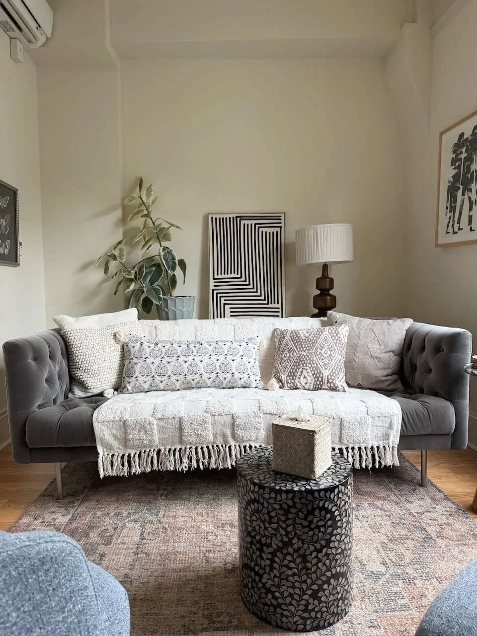 150 square foot office and meeting space for therapists, counselors, coaches, or other alternative or holistic practitioners.