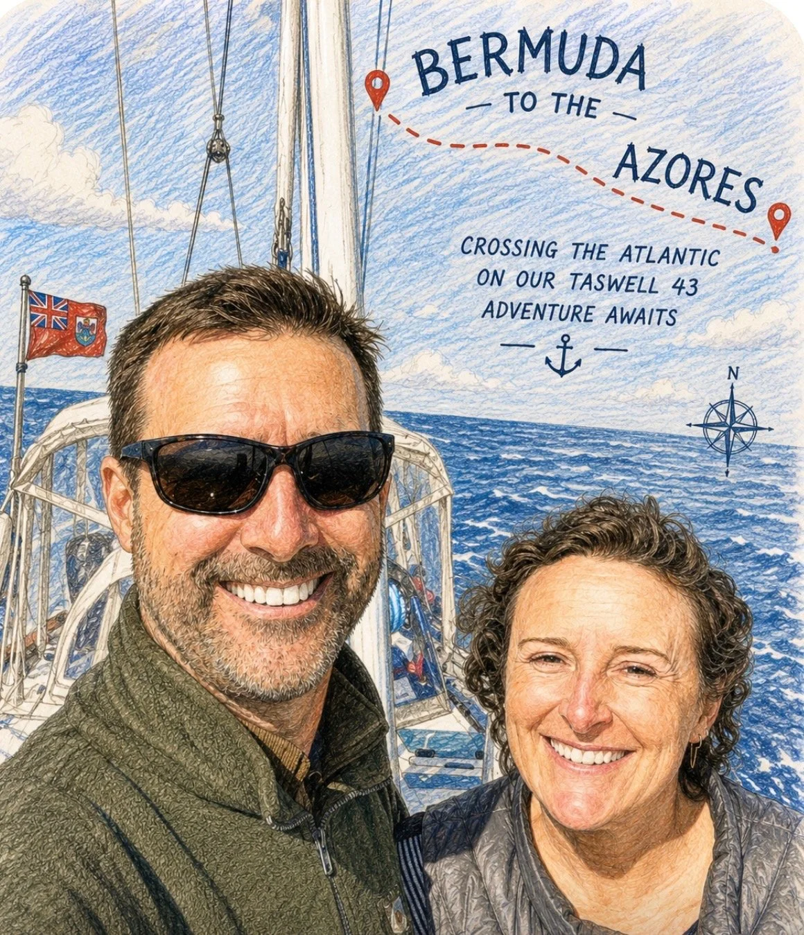 Bermuda to Azores | Day 1
