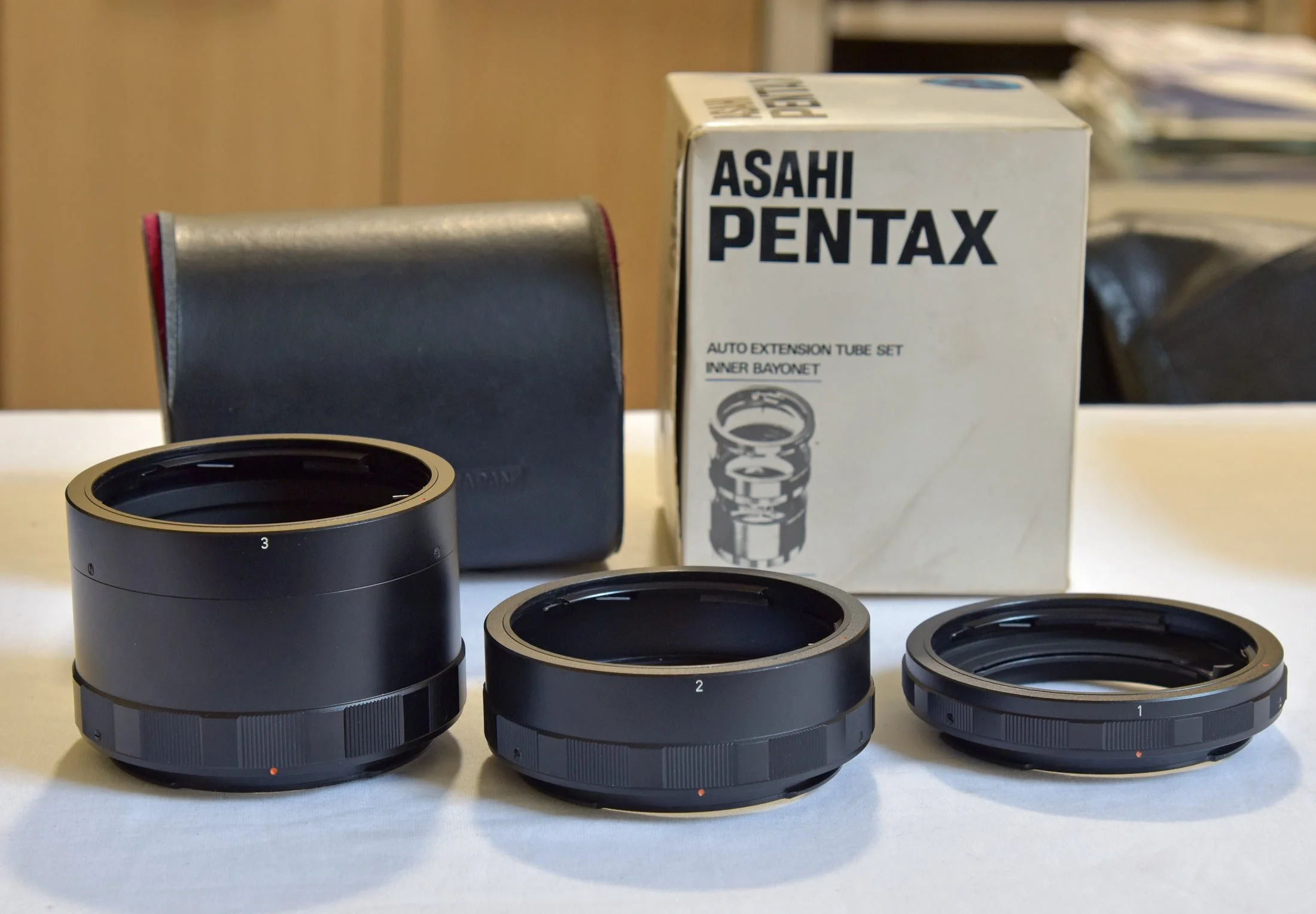 Asahi Pentax 6x7 Extension Tube Set