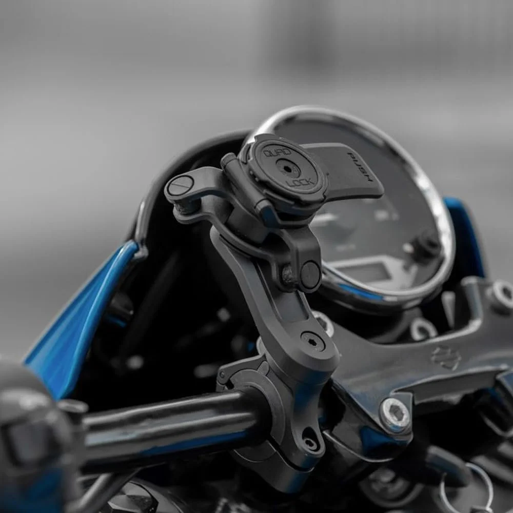 Quad Lock Case, Handlebar Mount and Vibration Dampener.