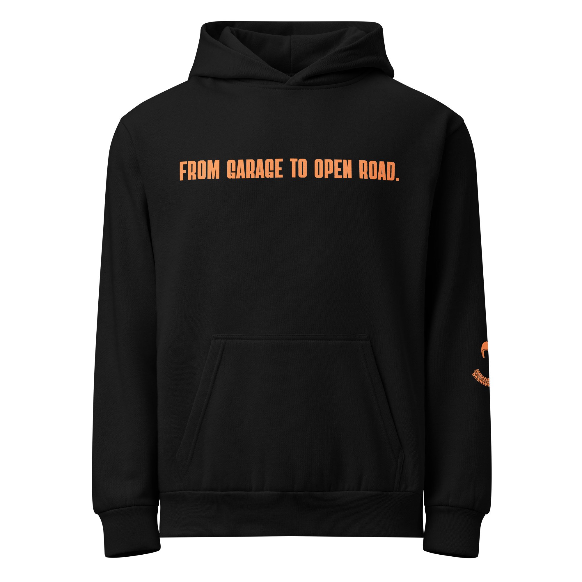 Lane 7 Hoodie - White or Black.