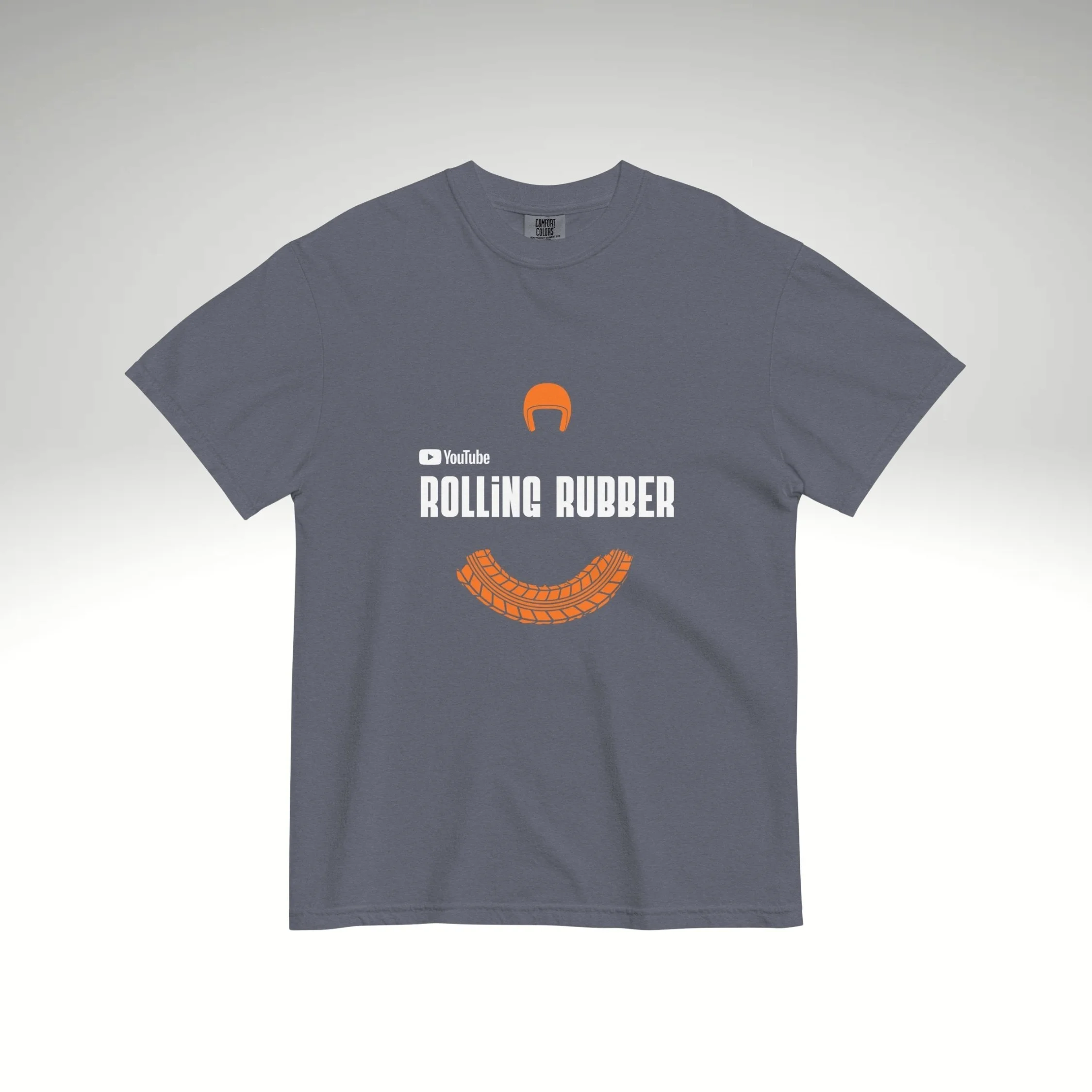 Blacktop Heavyweight Tee - Pure Steel or Stealth Black.