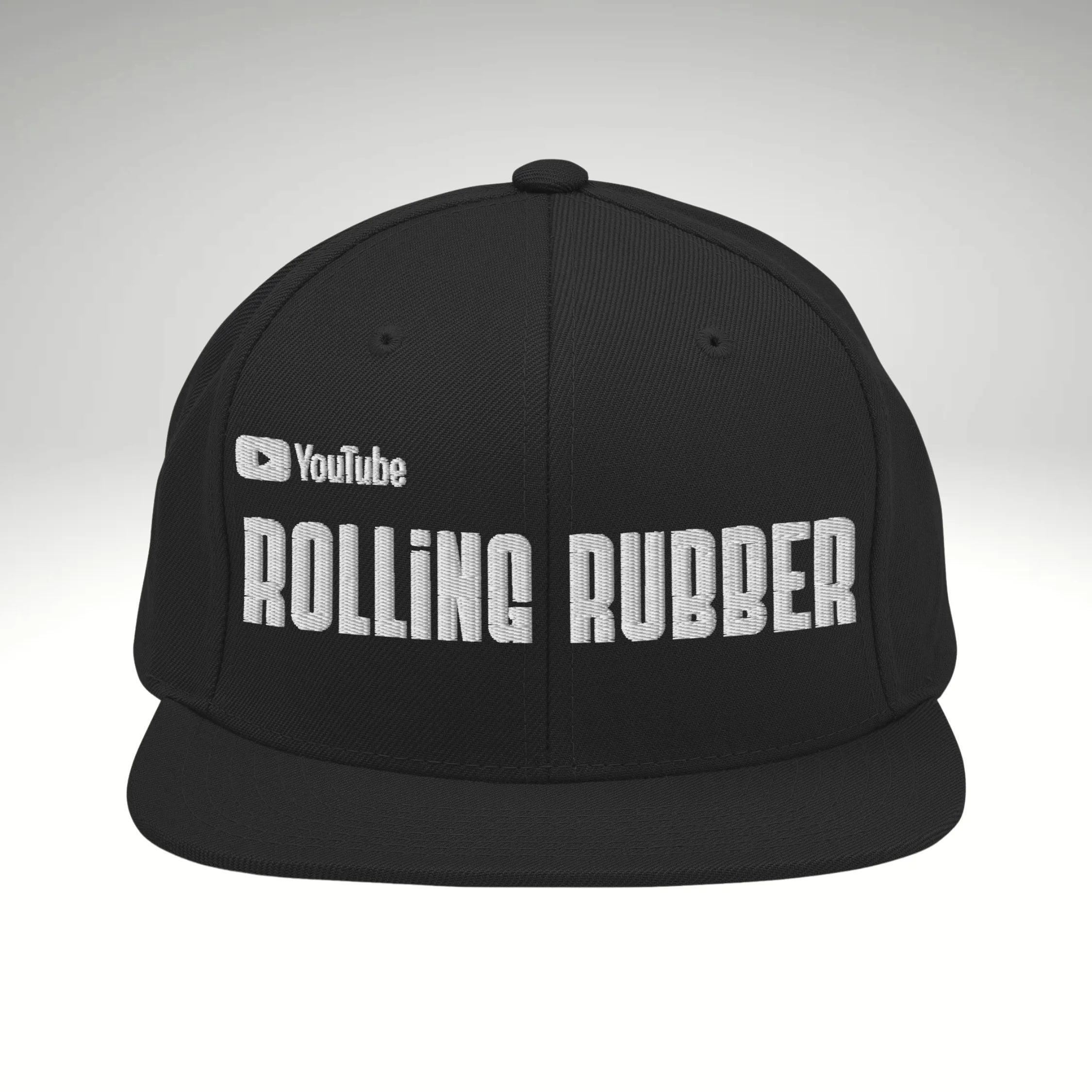 Blacktop Snapback Lid - Stealth Black.