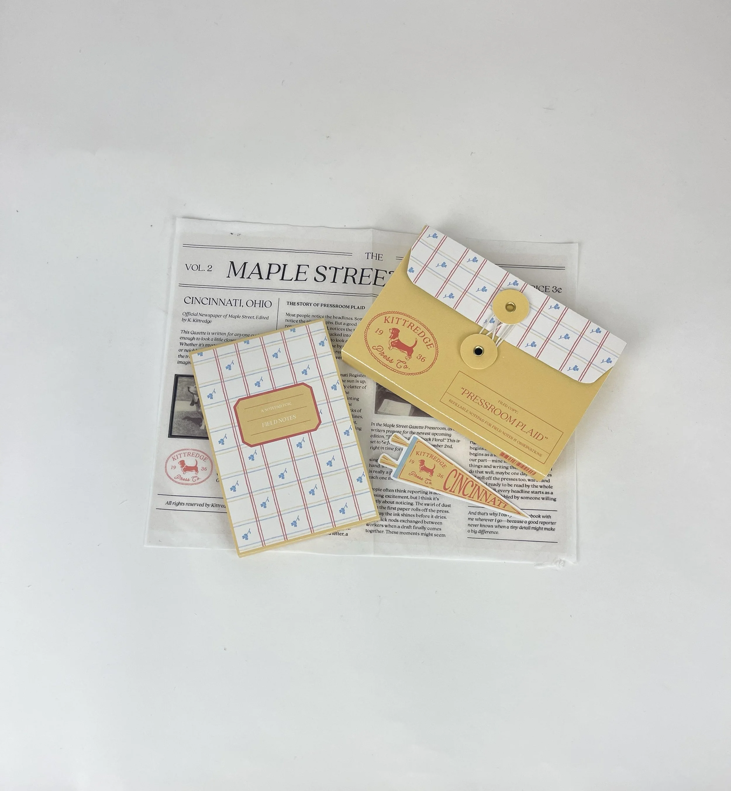 Kittredge Press Co. - Conceptual Packaging