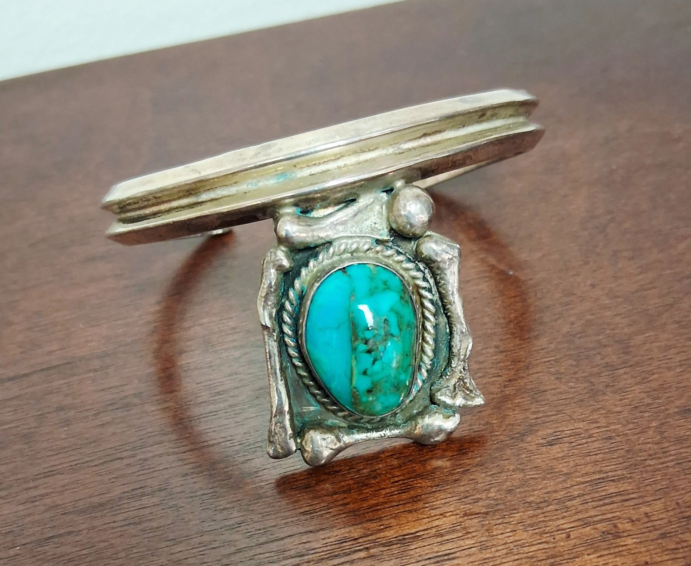 Sterling Silver Turquoise Bracelet