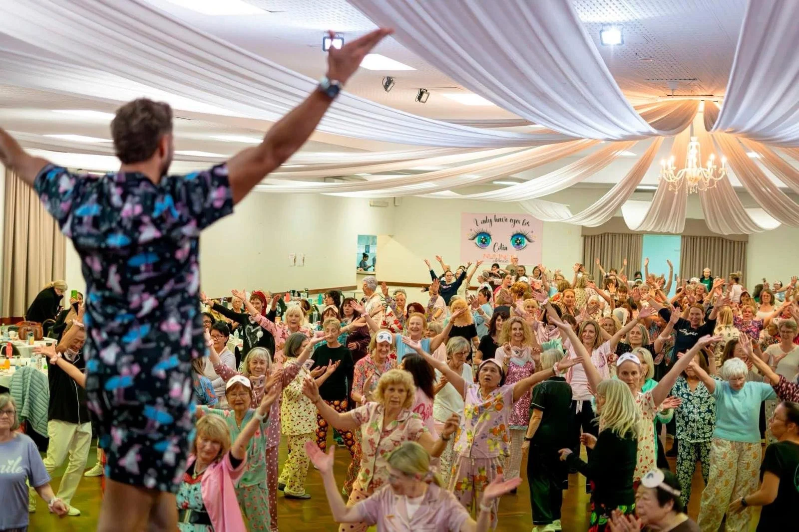 Dancing with Colin at Siclian Club July 2026