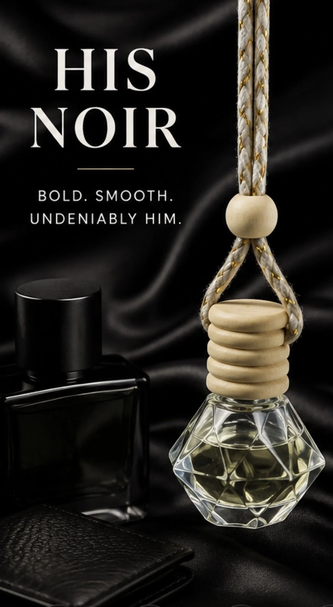 His Noir Car Diffuser