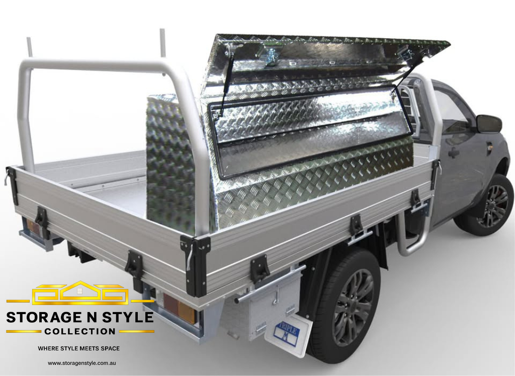 Aluminium Toolboxes - NO Drawers