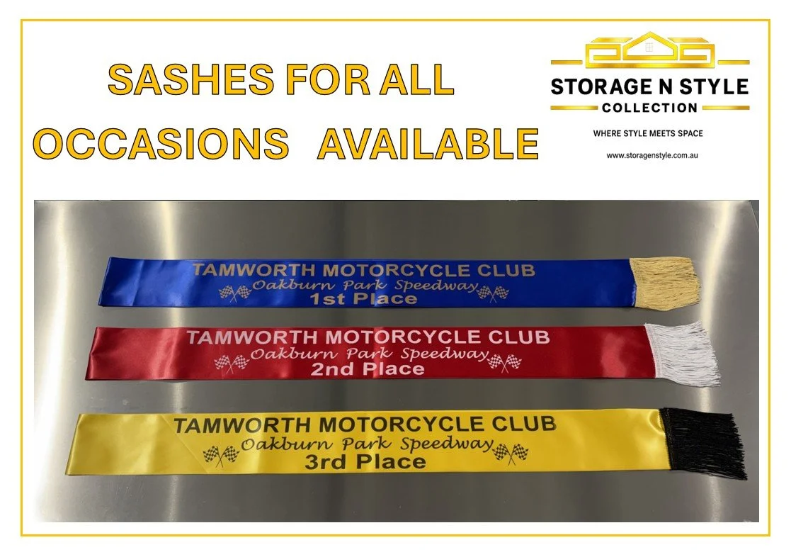 Sashes, Ribbons & Promotional Gear