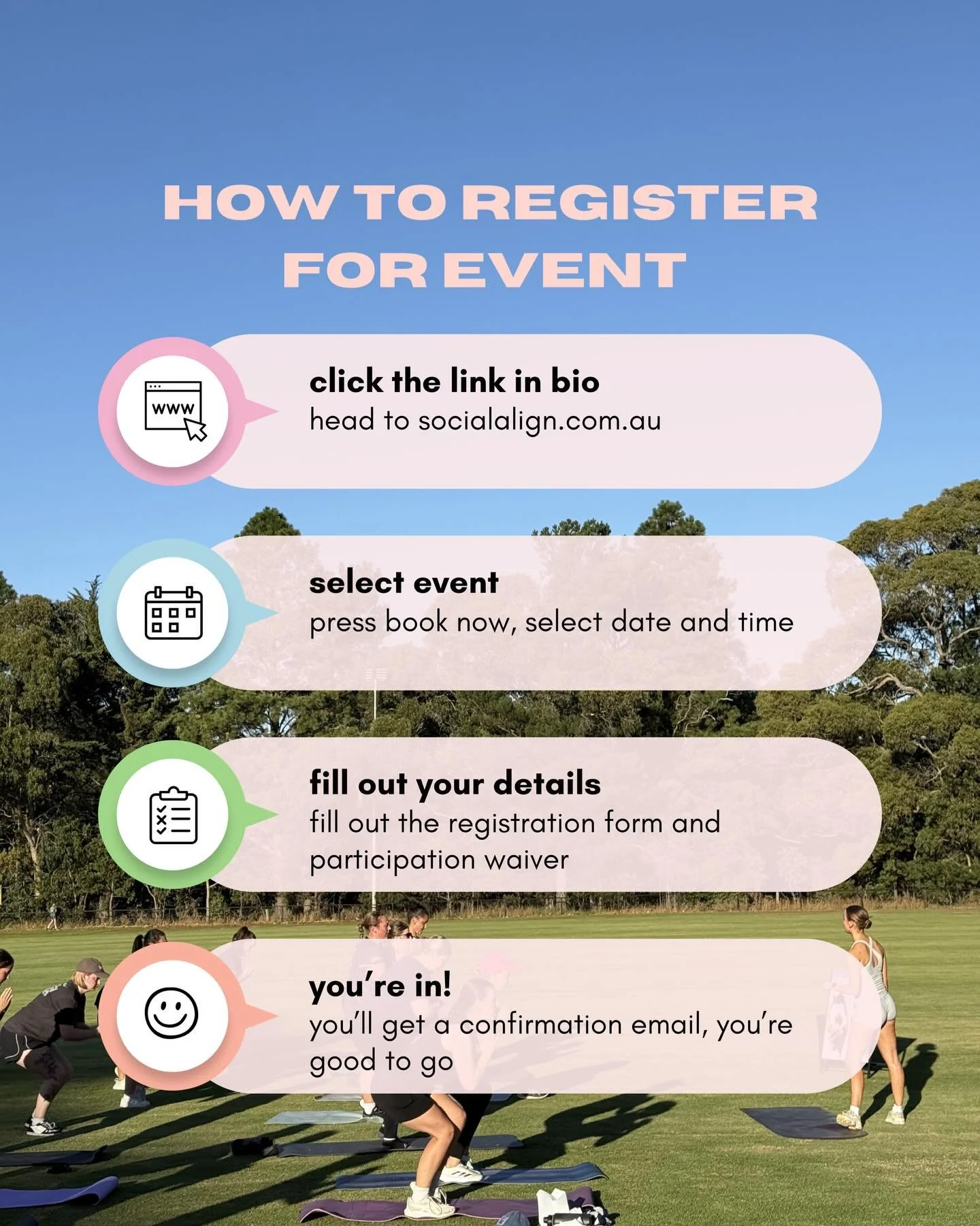 Everything you need to know before joining a Social Align community class⭐️

Link in bio