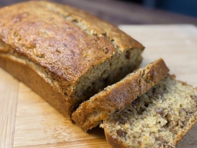 Sourdough Discard Banana Nut Bread