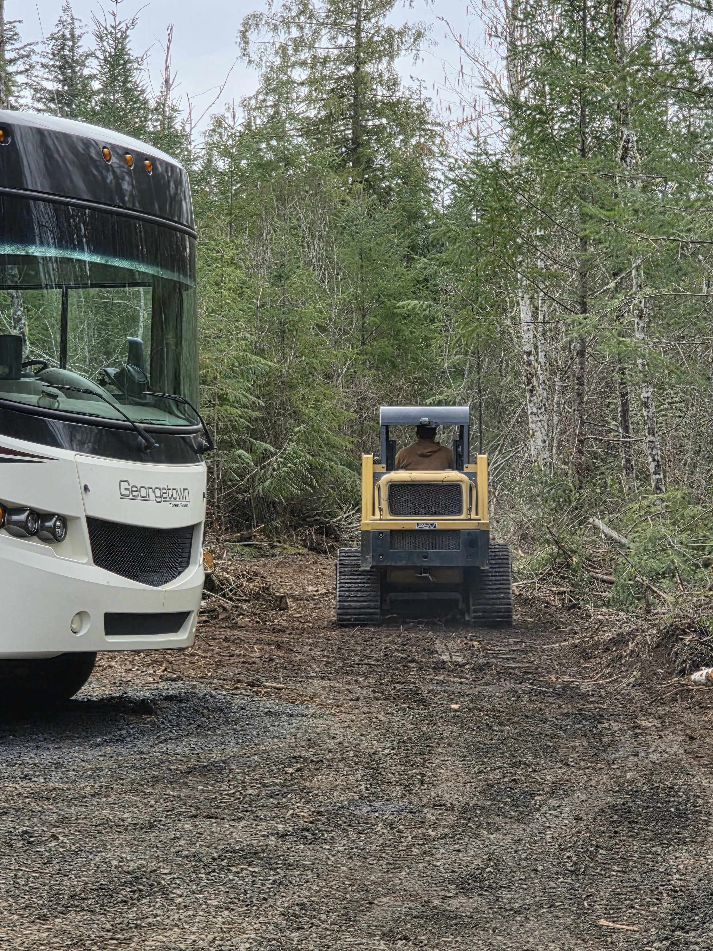 Bigfoot Trails Basecamp Driveway Build — 1,000 Feet In