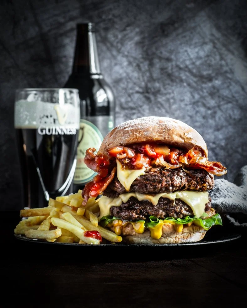 Double Wagyu Bacon and Cheddar Burger