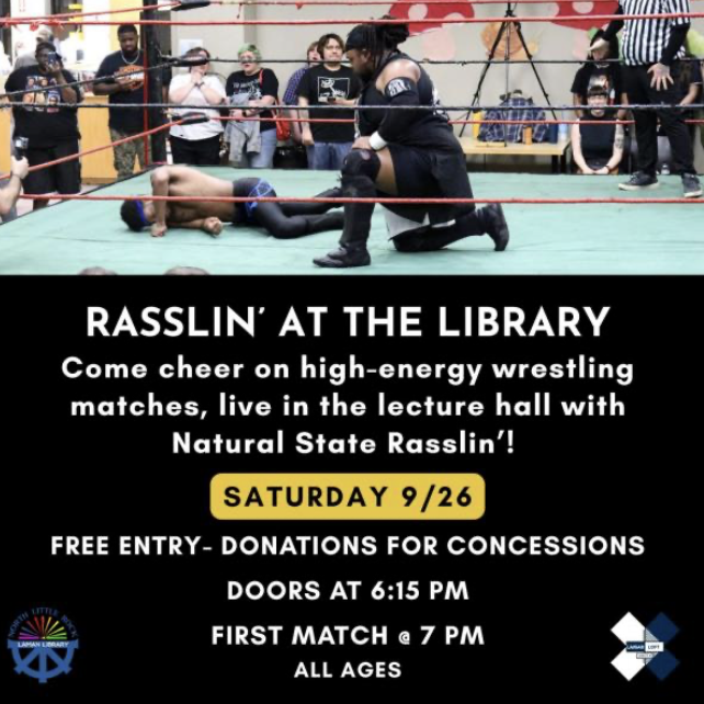 Rasslin' At The Library!
