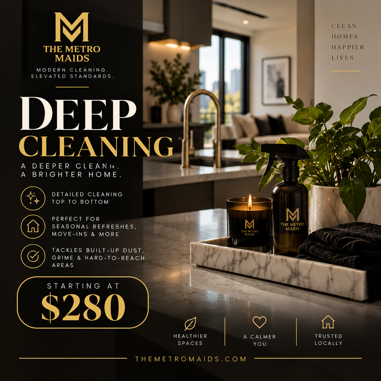 Deep cleaning