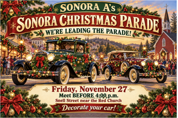 Sonora Christmas Parade!