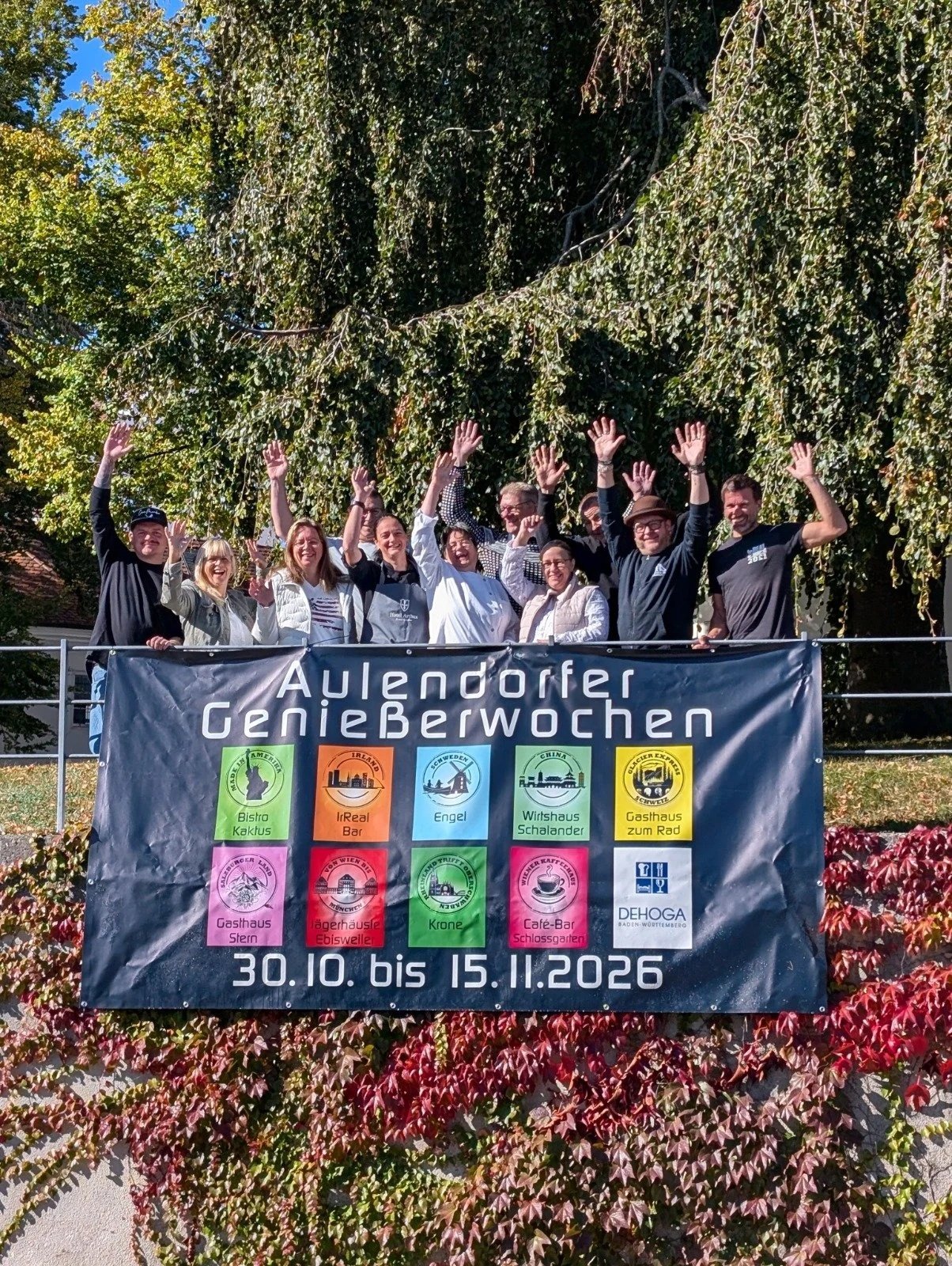 Aulendorfer Genießerwochen vom 30.10-15.11.2026