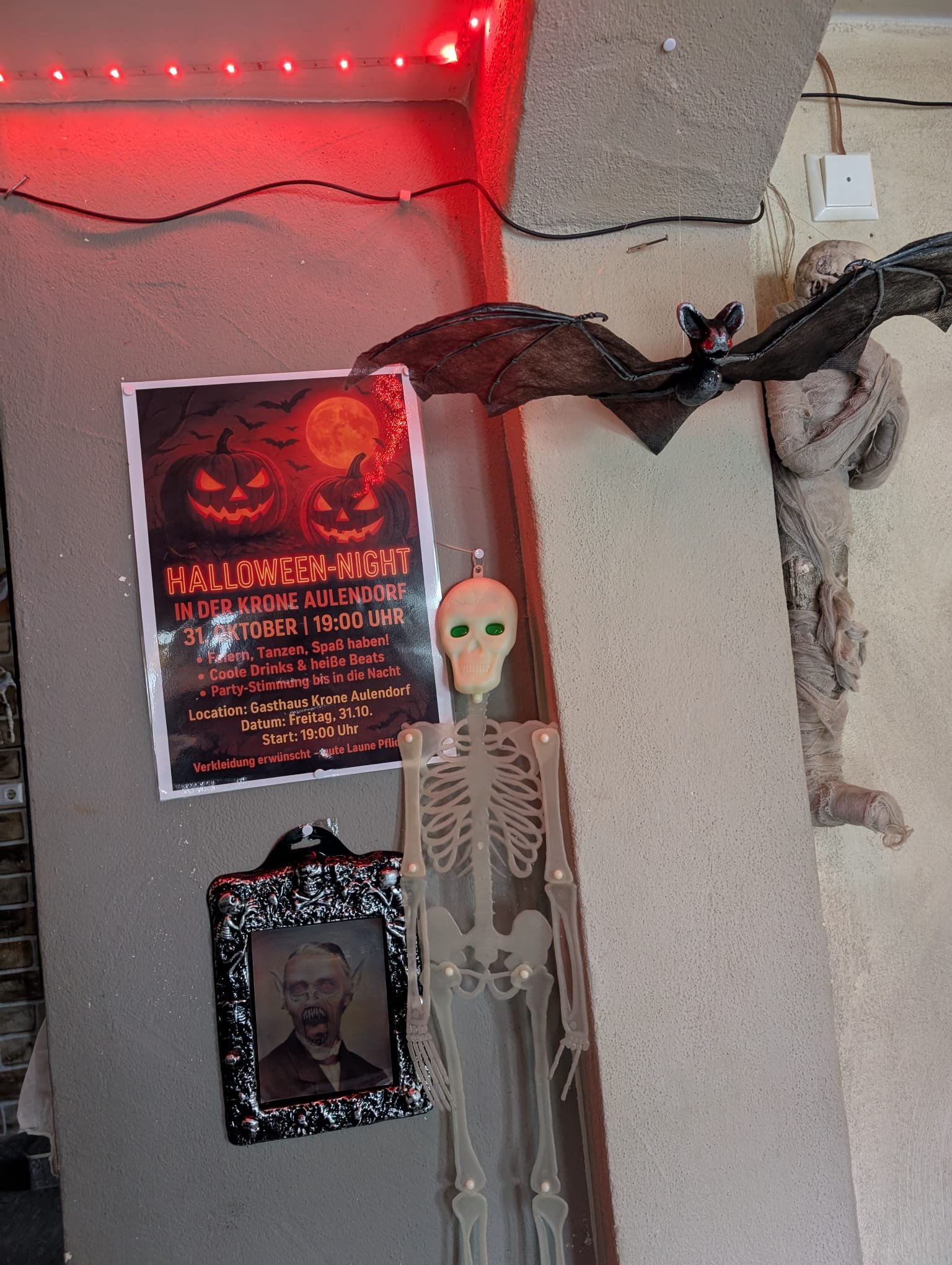 Halloween Gasthaus Krone Aulendorf
