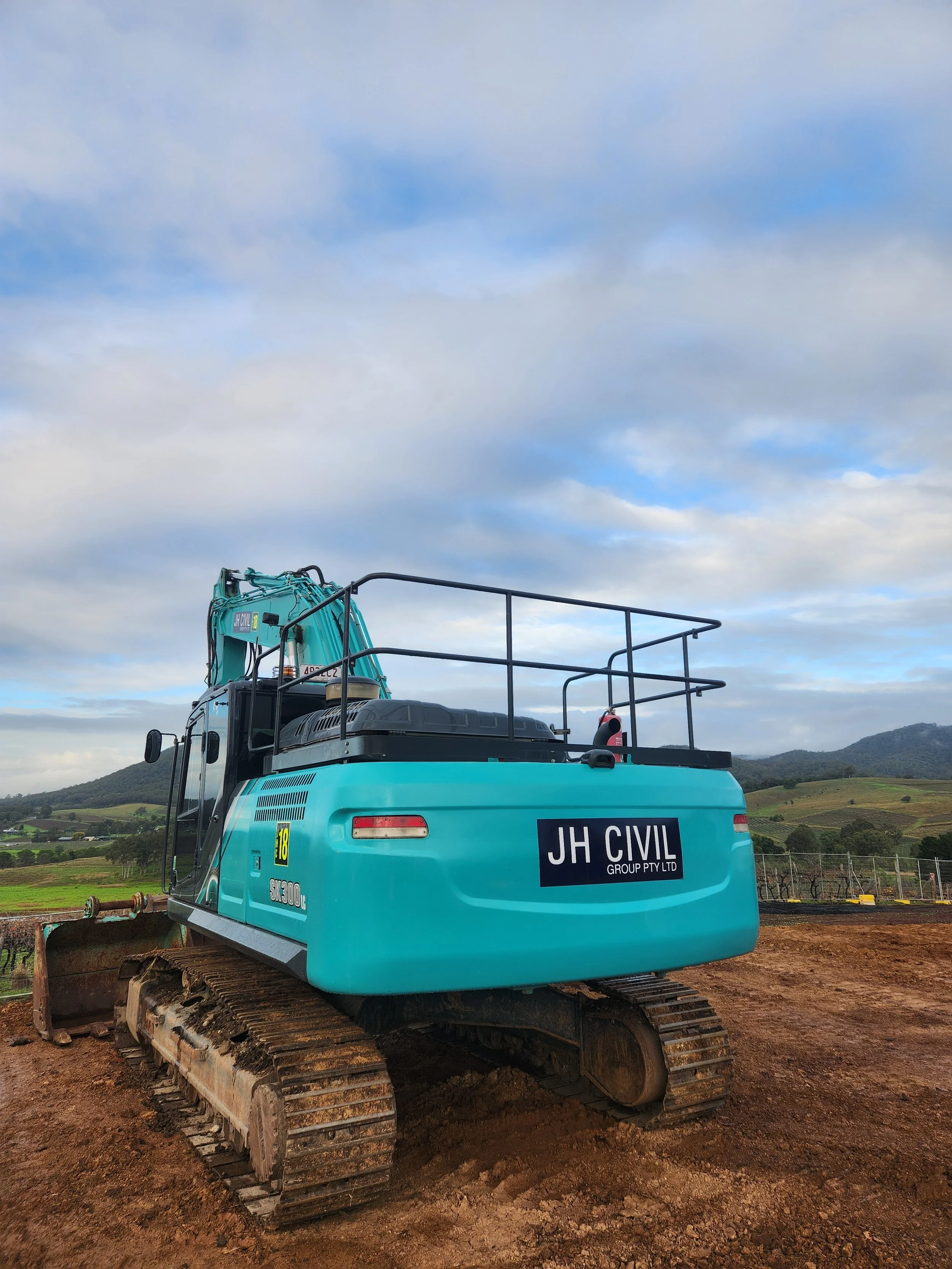 Earth mover in Newcastle NSW
