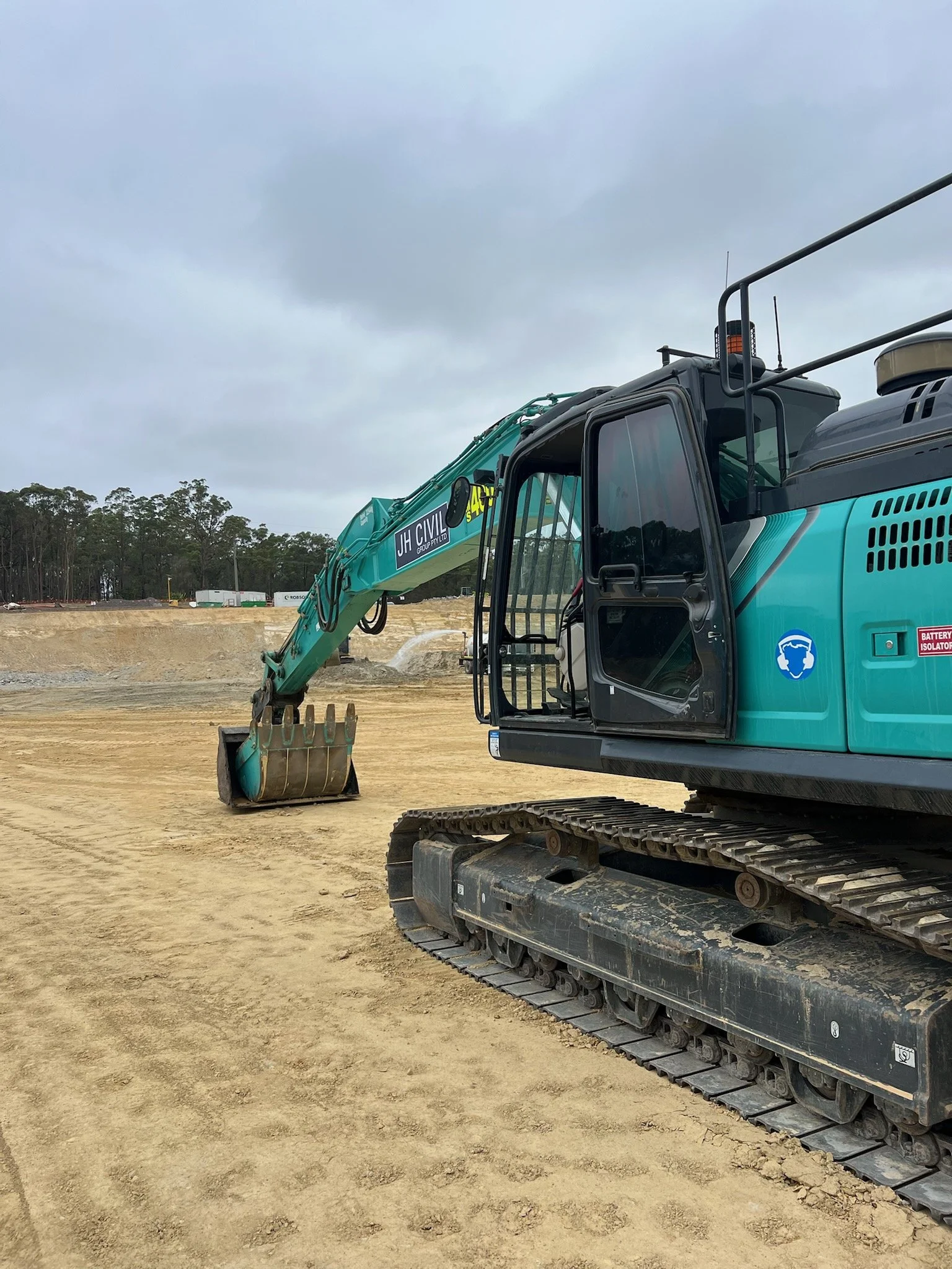 Excavation digger Newcastle