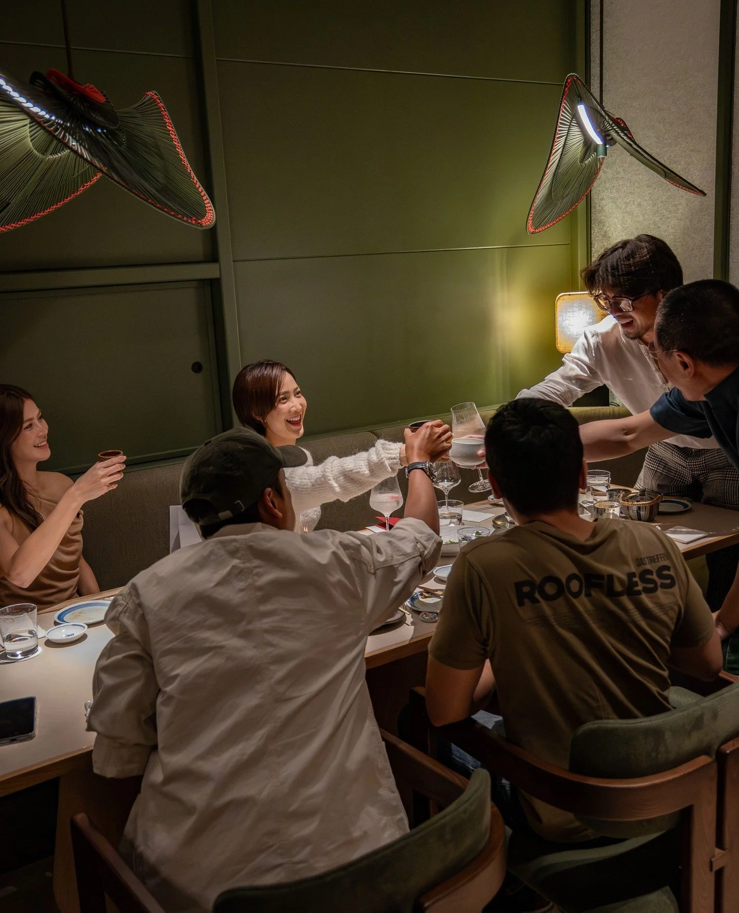 Soft lights, quiet laughter, and moments that unfold slowly across the table.⁠
An evening shaped by thoughtful details, warm conversation, and the kind of atmosphere that lets time drift gently between courses.⁠