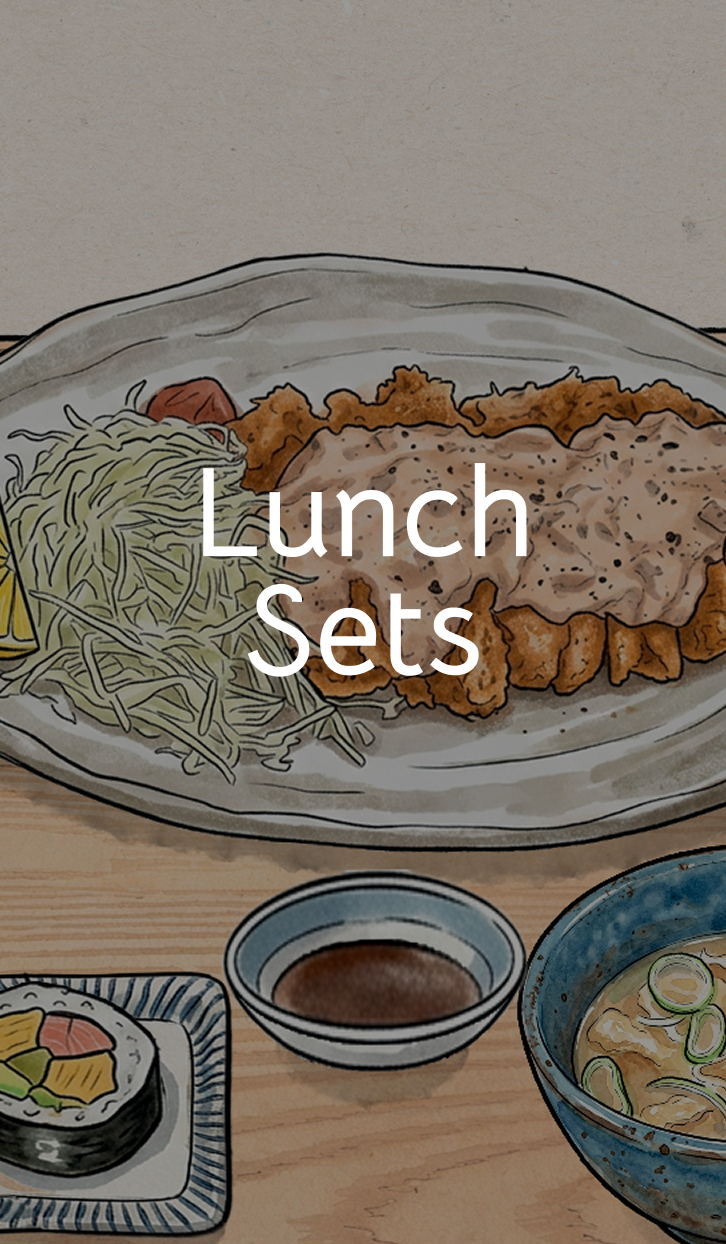 KŌKULABO Japanese lunch sets featuring crispy Tonkatsu and traditional sides, served with a modern twist.